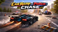 Play Car Ramp vs Police: CHASE now!