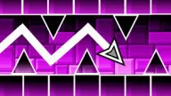 Play Geometric Dash: Flying Wave Challenge now!