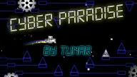 Play Geometry Dash Cyber Paradise now!