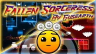 Play Geometry Dash Fallen Sorceress now!