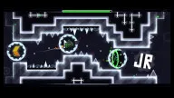 Play Geometry Dash Glittery Glow now!