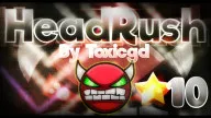 Play Geometry Dash HeadRush now!