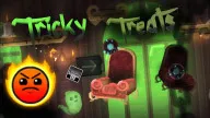 Play Geometry Dash Tricky Treats now!