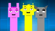 Play Geometry Sprunki now!