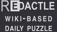 Play Redactle now!