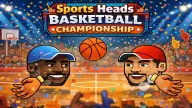 Play Sports Heads Basketball Championship now!