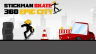 Play Stickman Skate: 360 Epic City now!