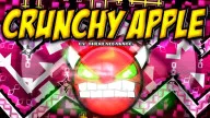 Play Geometry Dash Crunchy Apple now!