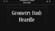 Play Geometry Dash Heardle now!