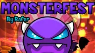 Play Geometry Dash Monsterfest now!