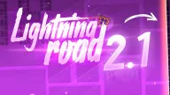 Play Geometry Dash The Lightning Road now!
