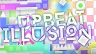 Play Geometry Dash Upbeat Illusion now!