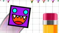Play Geometry Jump Sketchy now!
