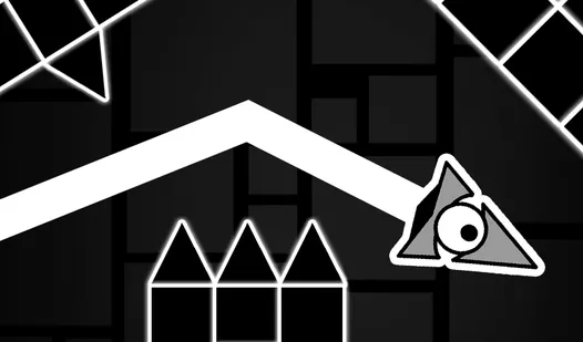 Play Geometry Dash: Black Wave now!